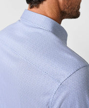 Load image into Gallery viewer, David Donahue Check Knit Sport Shirt
