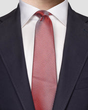 Load image into Gallery viewer, Eton Herringbone Woven Silk Tie