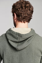 Load image into Gallery viewer, Billy Reid Box Quilt Hoodie Pullover