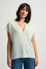Load image into Gallery viewer, White & Warren Cashmere V Neck Poncho Top