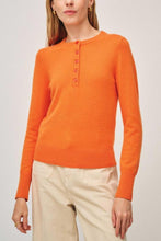 Load image into Gallery viewer, White & Warren Cashmere Button Henley