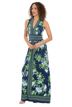 Load image into Gallery viewer, London Times Floral Print Maxi Dress