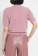 Load image into Gallery viewer, Lysse Opalite Short Sleeve Lurex Feather Cardigan