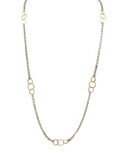 Load image into Gallery viewer, Erin Gray Allure Gold Trinity Long Necklace