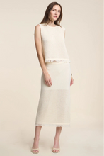 Load image into Gallery viewer, Velvet Blythe Mesh Cotton Knit Skirt