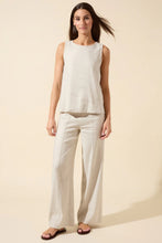 Load image into Gallery viewer, Lysse Gabriela Linen Hi Waist Pintuck Wide Leg Pant