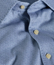 Load image into Gallery viewer, David Donahue Check Knit Sport Shirt