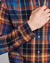 Load image into Gallery viewer, Billy Reid Micro Block Plaid Tuscumbia Shirt