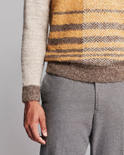 Load image into Gallery viewer, Billy Reid Boucle Archive Plaid Crew