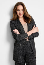 Load image into Gallery viewer, Nic + Zoe Dotty Grid Zip Jacket