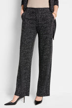 Load image into Gallery viewer, Nic + Zoe Dotty Grid Wide Leg Pant