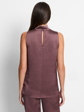 Load image into Gallery viewer, Nic + Zoe Luxe Satin Drape Tank