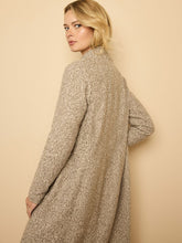 Load image into Gallery viewer, Nic + Zoe Sherpa Tweed Knit Topcoat