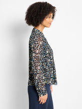 Load image into Gallery viewer, Nic + Zoe Femme Cheetah Tucked Top