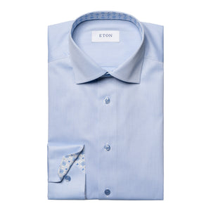 Eton Geometric Signature Twill Shirt