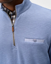 Load image into Gallery viewer, Johnnie-O Flame Stitch Zip Pullover