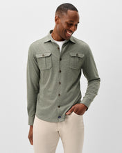 Load image into Gallery viewer, Johnnie-O Sequoia Twill Solid Flannel