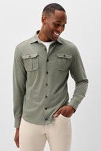 Load image into Gallery viewer, Johnnie-O Sequoia Twill Solid Flannel