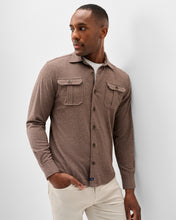 Load image into Gallery viewer, Johnnie-O Sequoia Twill Solid Flannel