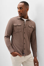Load image into Gallery viewer, Johnnie-O Sequoia Twill Solid Flannel