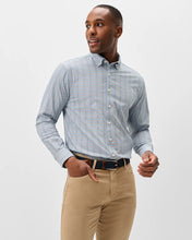 Load image into Gallery viewer, Johnnie-O Brunswick Pane Queens Oxford Sport Shirt