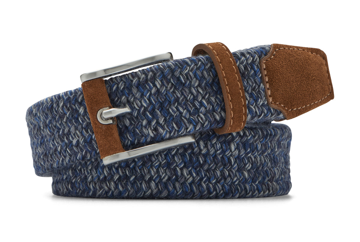 Peter Millar Crafted Melange Woven Wool Belt – Yacoubian Tailors