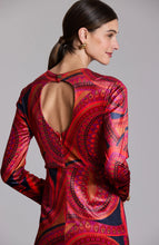 Load image into Gallery viewer, Tyler Boe Dana Midi Velvet Paisley Dress
