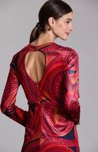Load image into Gallery viewer, Tyler Boe Dana Midi Velvet Paisley Dress