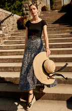 Load image into Gallery viewer, Tyler Boe Daphine Linen Graphic Paisley Skirt