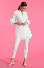 Load image into Gallery viewer, Tyler Boe Christa Eyelet Tunic
