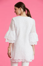 Load image into Gallery viewer, Tyler Boe Christa Eyelet Tunic