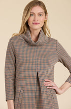 Load image into Gallery viewer, Tyler Boe Kim Squared Houndstooth Dress