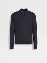 Load image into Gallery viewer, Zegna Cashseta Long Sleeves Polo
