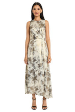 Load image into Gallery viewer, Maggy London Floral Metallic Long Dress