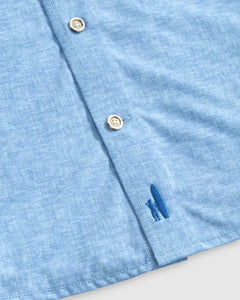 Johnnie O Avin Jersey Knit Button Up Shirt