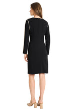 Load image into Gallery viewer, Maggy London Scuba Crepe Sheath Dress