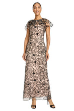 Load image into Gallery viewer, Maggy London Embroidered Mesh Long Dress