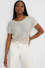 Load image into Gallery viewer, Nic + Zoe Glazed Feather Knit Sweater