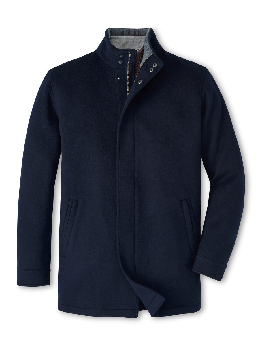 Peter Millar Crown Flex Merino City Coat – Yacoubian Tailors