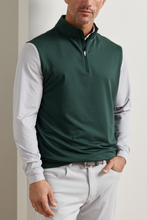 Load image into Gallery viewer, Peter Millar Galway Melange Performance Quarter-Zip Vest