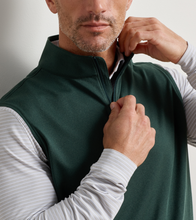Load image into Gallery viewer, Peter Millar Galway Melange Performance Quarter-Zip Vest
