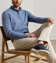 Load image into Gallery viewer, Peter Millar Canton Stripe Quarter Zip Sweater