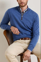 Load image into Gallery viewer, Peter Millar Autumn Crest Suede Trim Quarter-Zip