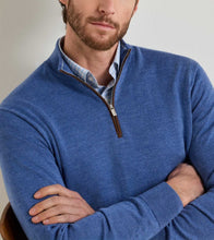 Load image into Gallery viewer, Peter Millar Autumn Crest Suede Trim Quarter-Zip