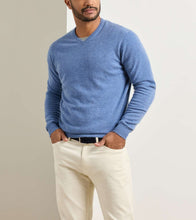 Load image into Gallery viewer, Peter Millar Crown Heritage Cashmere V-Neck Sweater