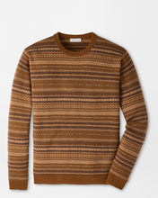 Load image into Gallery viewer, Peter Millar Saddle Fairisle Crewneck Sweater