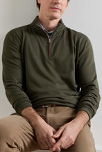 Load image into Gallery viewer, Peter Millar Albatross Cotton-Blend Piqué Quarter-Zip