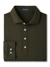 Load image into Gallery viewer, Peter Millar Ashby Silk Cotton Longsleeve Polo