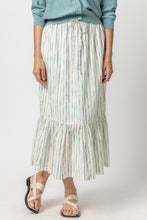 Load image into Gallery viewer, Lilla P Printed Long Peplum Skirt