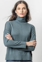 Load image into Gallery viewer, Lilla P Relaxed Turtleneck Sweater